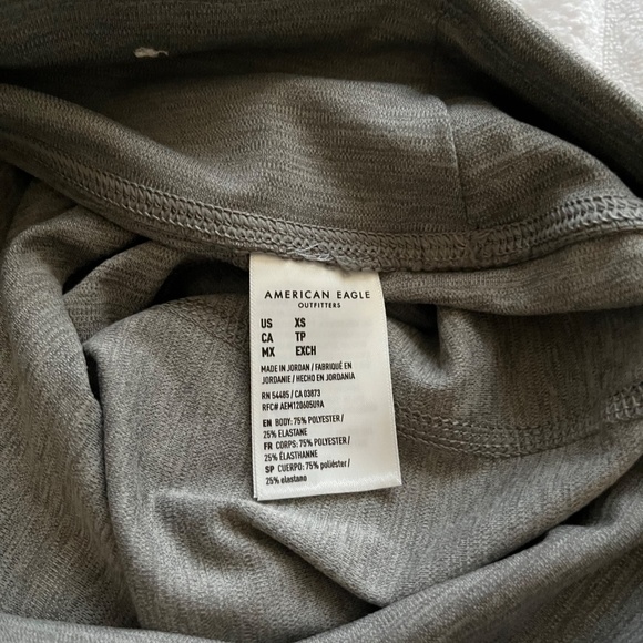 AMERICAN EAGLE The Everything Pocket Bike Short Gray Size XS - Picture 7 of 9